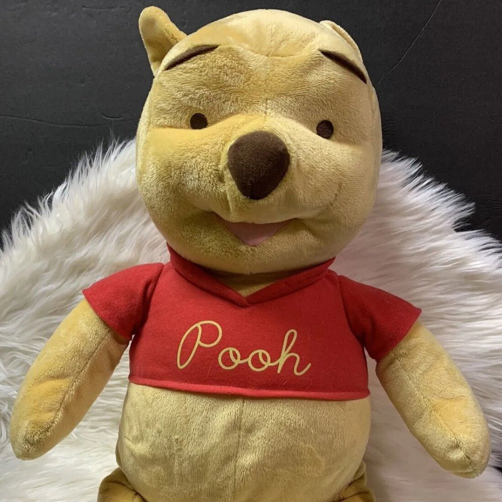 Jumbo Winnie The Pooh Celebrating 80 Years of Friendship 24" Disney Plush Large